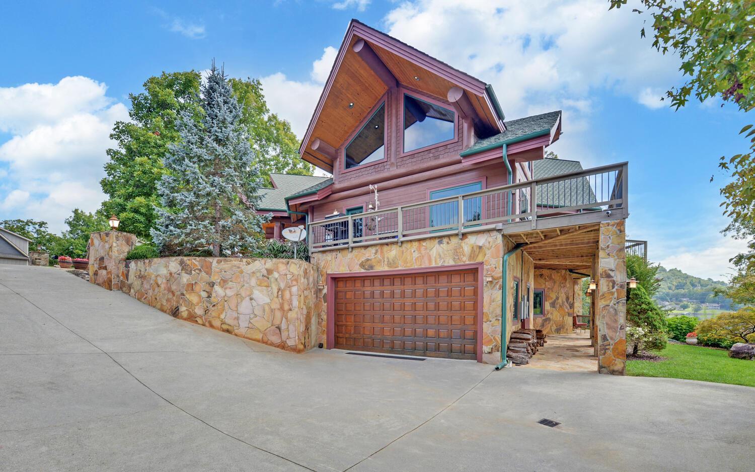 Stonecrest Lodge Lake Front Home With Private Boat Dock Hiawassee Exteriör bild